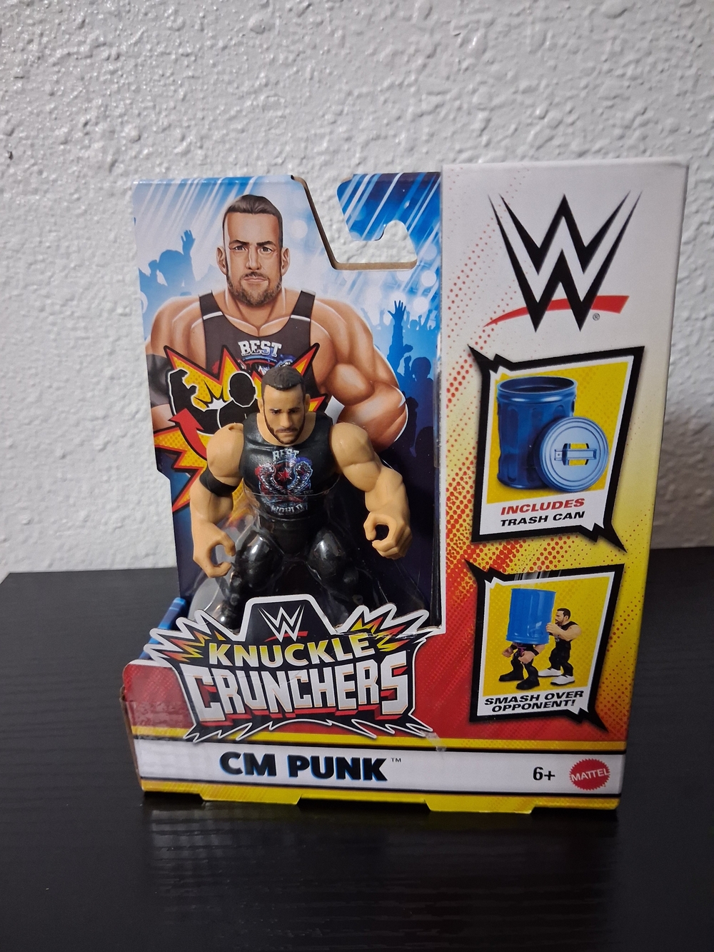 WWE CM Punk Knuckle Crunchers Action Figure